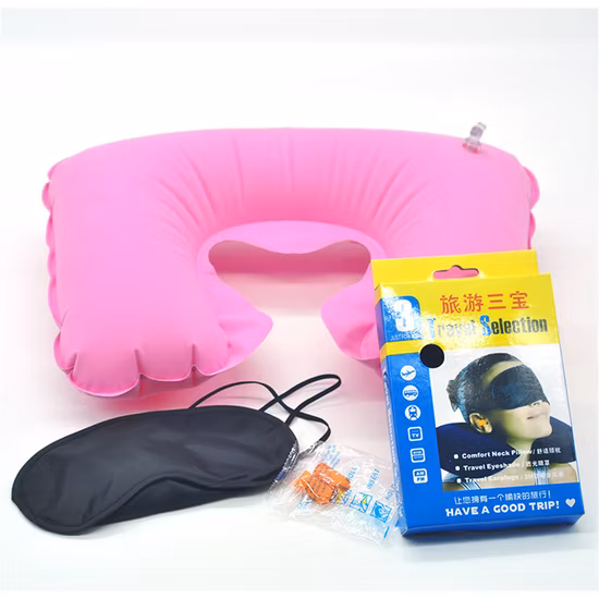 비행 여행 베개 비행기 항공 베개 케이스 항공 목 베개